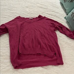 Z Supply Women's Sweater - Burgundy